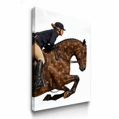 Designer LV Monogram Equestrian