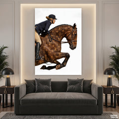 Designer LV Monogram Equestrian