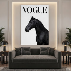 Black Monochrome Vogue Stallion