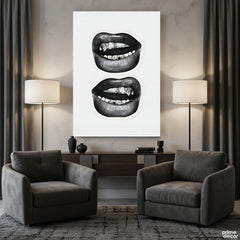 Diamond Grillz Urban Pop Lips