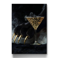 Black Panther Claw & Leopard Martini