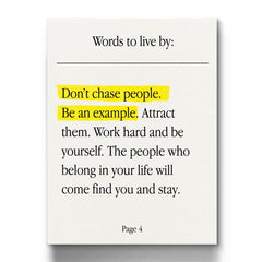 Be An Example