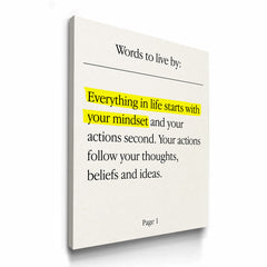 Everything Starts With Mindset