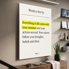 Everything Starts With Mindset