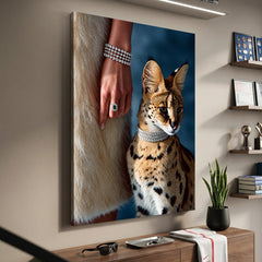 Glamorous Jeweled Cat