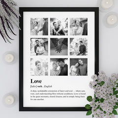 Love Pictures with Definition B&W Style (Single Panel) | Customised Wall Art