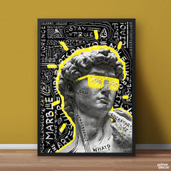 Abstract Fashion Artwork With Typography | Fashion Poster Wall Art