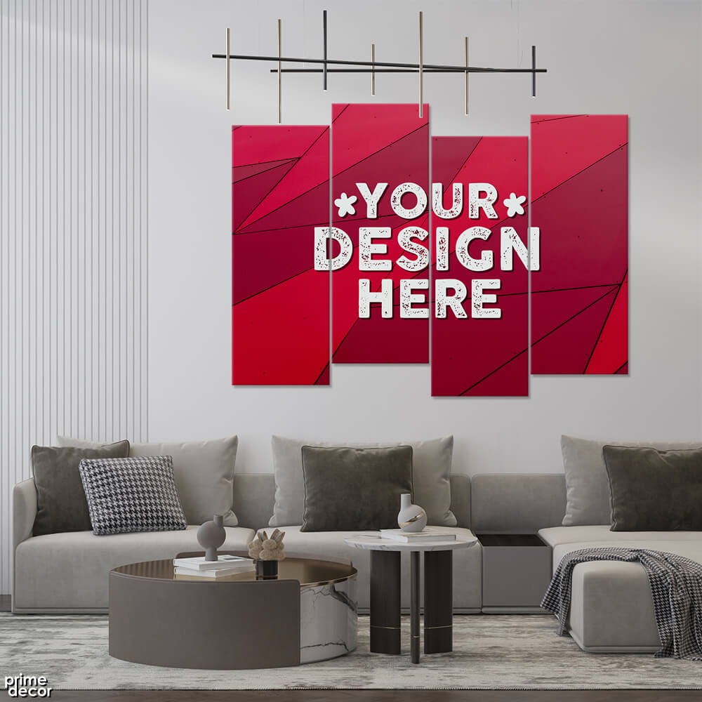 Customise Your Artwork | 4 Panels (II) - Prime Décor