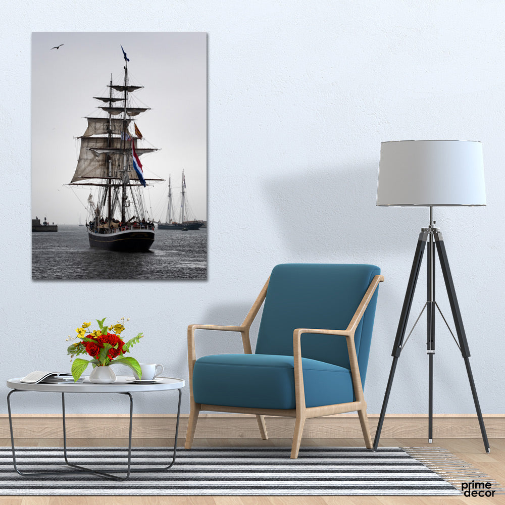 Watercraft Sailboat Ship (Single Panel) Ship Wall Art - Prime Décor