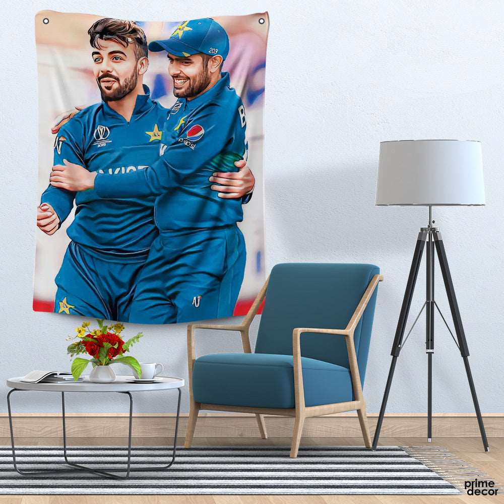 Babar Azam Cricketer Sports Tapestry – Prime Décor