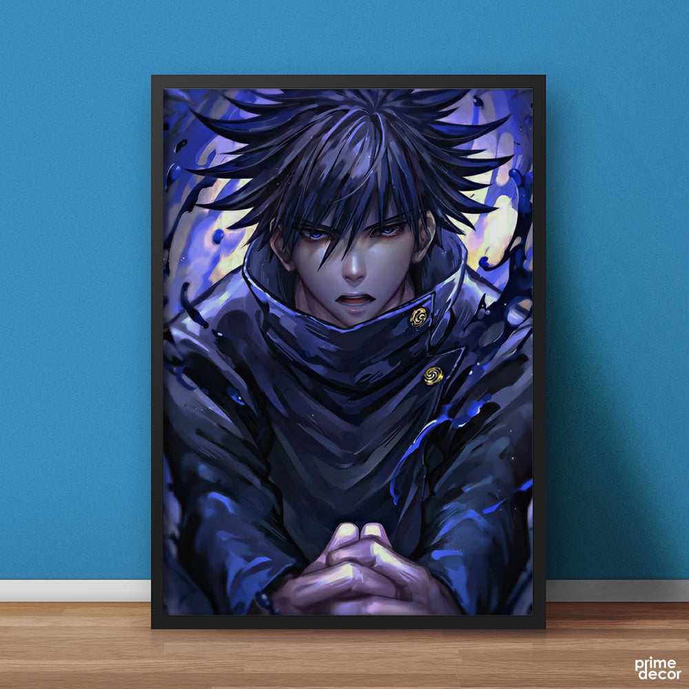 Satoru Gojo Blue Energy Jujutsu Kaisen | Anime Wall Art - Prime Décor