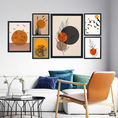 Boho Art Collection (6 Panel) Wall Art On Sale - Prime Décor