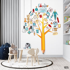 Education Doodle Concept | Wallpaper Mural