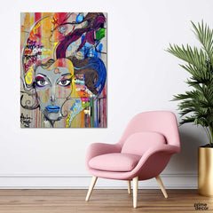 Modern Art Graffiti image (Single Panel) Wall Art - Prime Décor