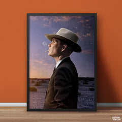 Oppenheimer In Starry Desert Cillian Murphy | Movie Wall Art - Prime Décor