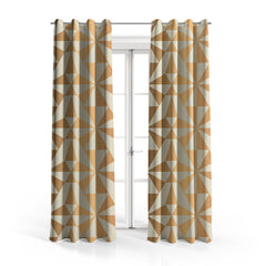 Geometric Linear Pattern | Abstract Curtains #157 - Prime Décor