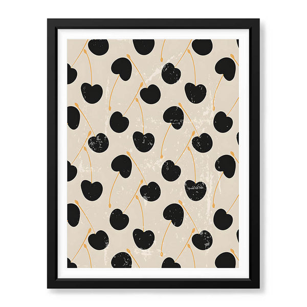 Black & Gold Abstract Design Over Beige Background | Abstract Office Artwork #00161 - Prime Décor