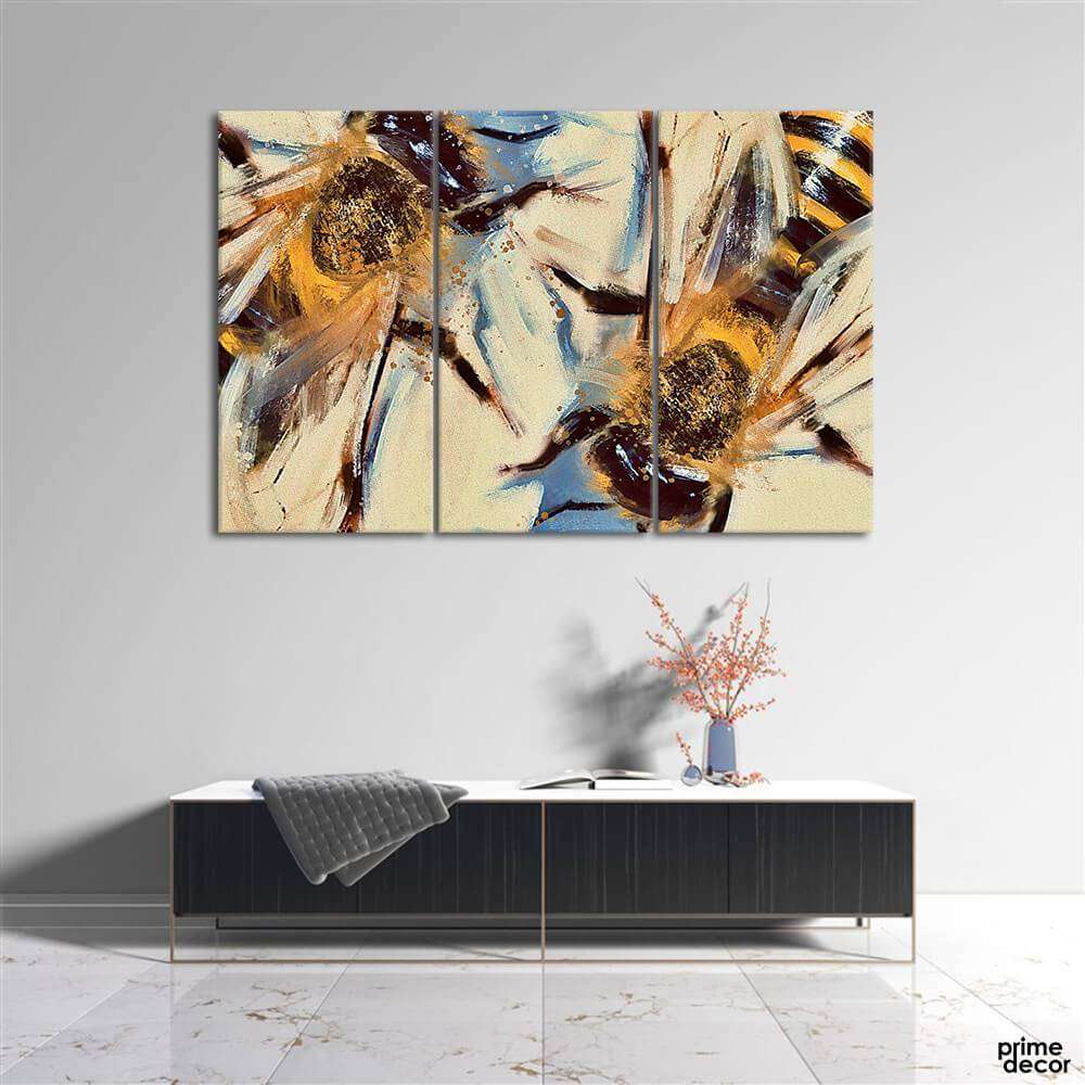 Bees | Animal Wall Art - Prime Décor