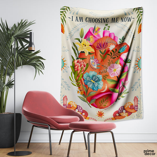 I'm Choosing Me Now | Motivational Tapestry - Prime Décor