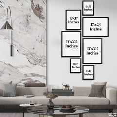 Millionaire's Life Style (7 Panel) Fashion Wall Art