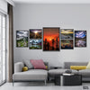 Aesthetic Nature Photography (7 Panel) Nature Wall Art