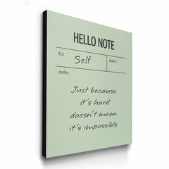 Hard But Not Impossible