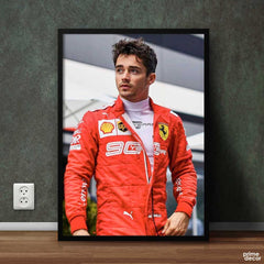 Charles Leclerc vol 2 | Figure Poster Wall Art - Prime Décor