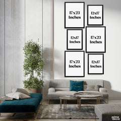 Classic Decor Dreams (6 Panel) Fashion Wall Art