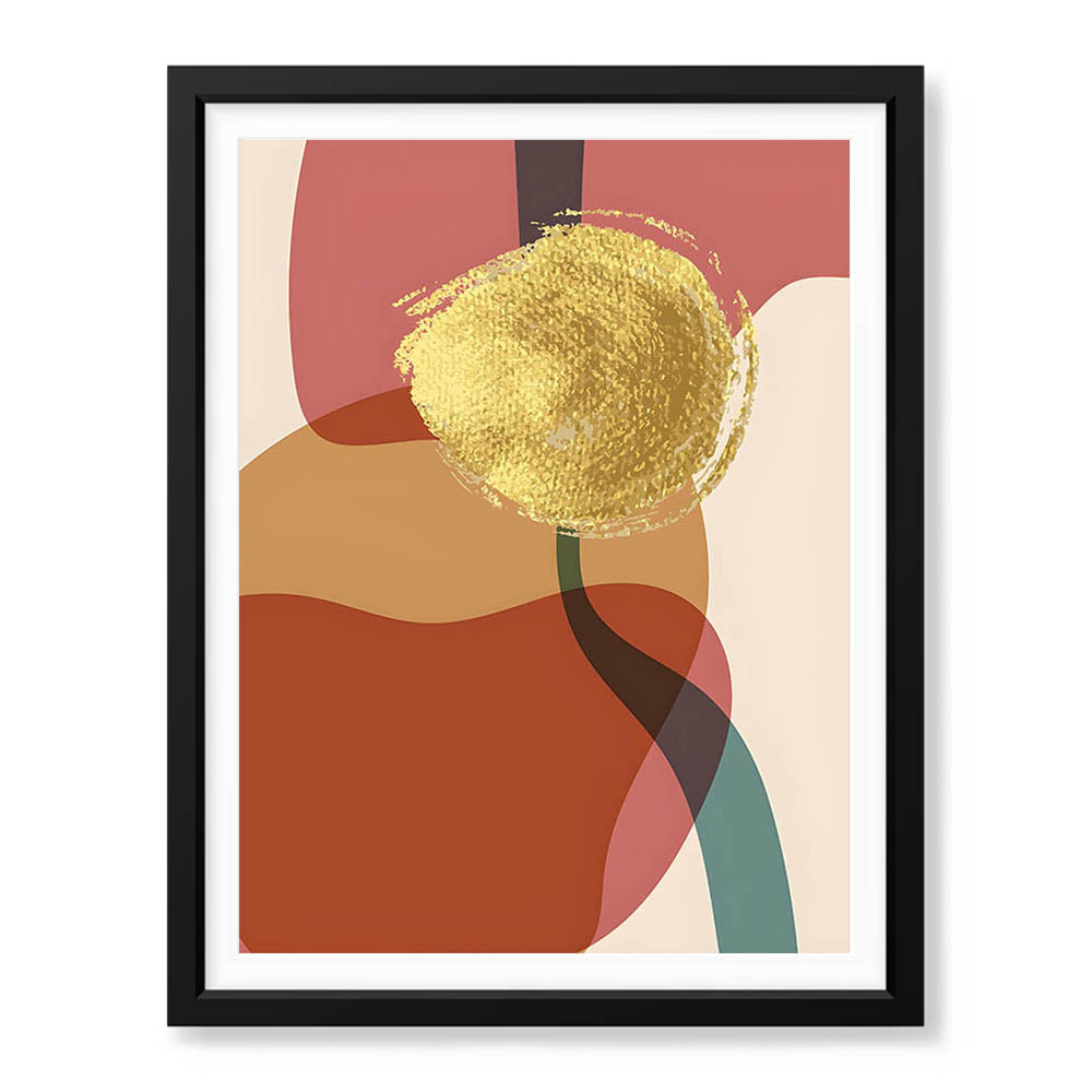 Colorful Abstract Paint Stroke Art Over Beige Background | Abstract Fashion Artwork #00241 - Prime Décor