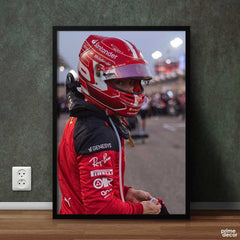 Charles Leclerc Vol 3 | Figure Poster Wall Art - Prime Décor