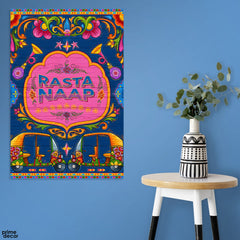 Rasta Naap Aesthetic Cultural Artwork (Single Panel) Aesthetic Wall Art