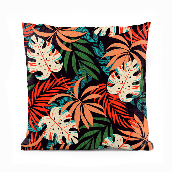Exotic Nordic Semaless Leaf Pattern | Floral Cushion #307 - Prime Décor