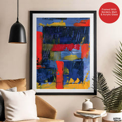 Colorful Abstract With Beautiful Paint Stroke Design | Abstract Fashion Artwork #00320
