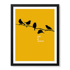 Dare To Be Different Motivational Quote | Abstract Motivational Artwork #00351 - Prime Décor