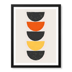 Black & Gold Abstract Art Over White Background | Abstract Office Artwork #00402 - Prime Décor