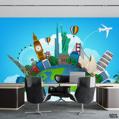 Travel The World With Us | Travel Wallpaper Mural