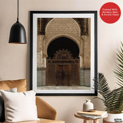 Beautiful Door Entrance Of A Historic Fort | Abstract Architecture Artwork #00462 - Prime Décor