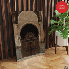 Beautiful Door Entrance Of A Historic Fort | Abstract Architecture Artwork #00462 - Prime Décor