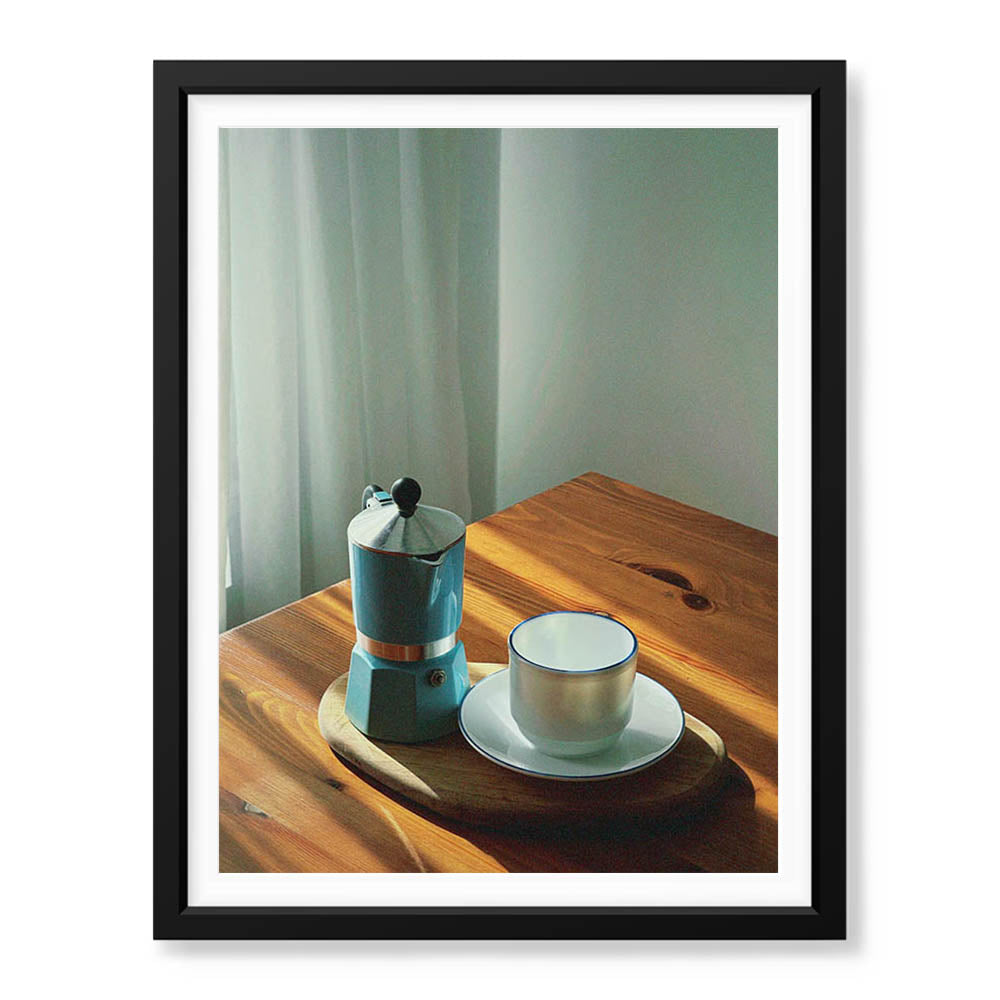 Beautiful View Of A Coffe Cup On The Table | Abstract Nature Artwork #00464 - Prime Décor