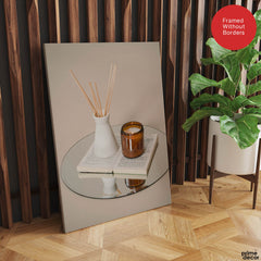 Beautiful Color Paint Brushes On The Table With Book | Abstract Fashion Artwork #00494