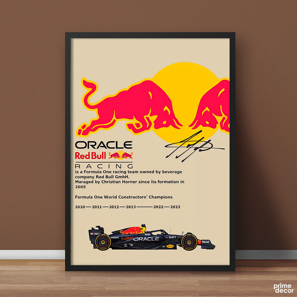 Red Bull Oracle Formula 1 Racing | Sports Wall Art - Prime Décor