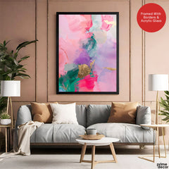 Abstract Colorful Paint Stroke Digital Artwork | Abstract Fashion Artwork #00554