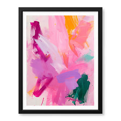 Abstract Multicolor Brush Paint Stroke Digital Artwork | Abstract Fashion Artwork #00556