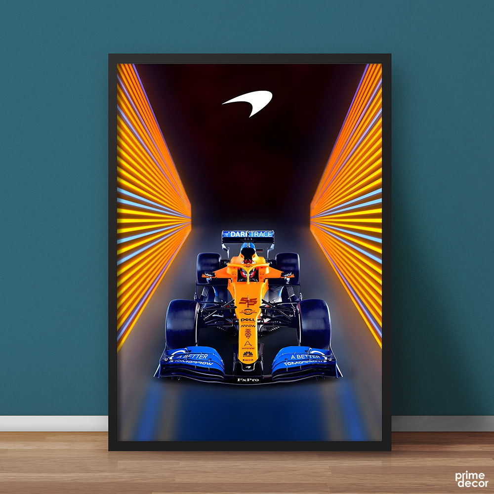 McLaren Formula 1 Racing With Logo | Cars Wall Art - Prime Décor