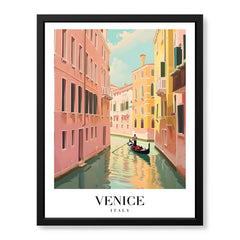 Venice City Italy | Abstract Travel Artwork #00606