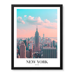 New York City USA | Abstract Travel Artwork #00655