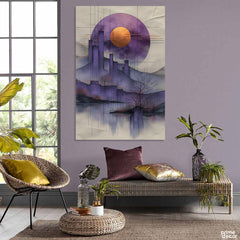 Abstract Beautiful Nature Artwork (Single Panel) Wall Art