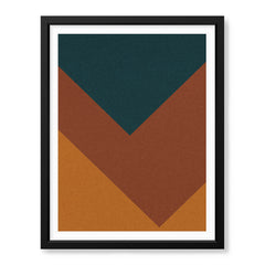 Blue Brown & Orange Abstract Pattern Artwork | Abstract Fashion Artwork #00724