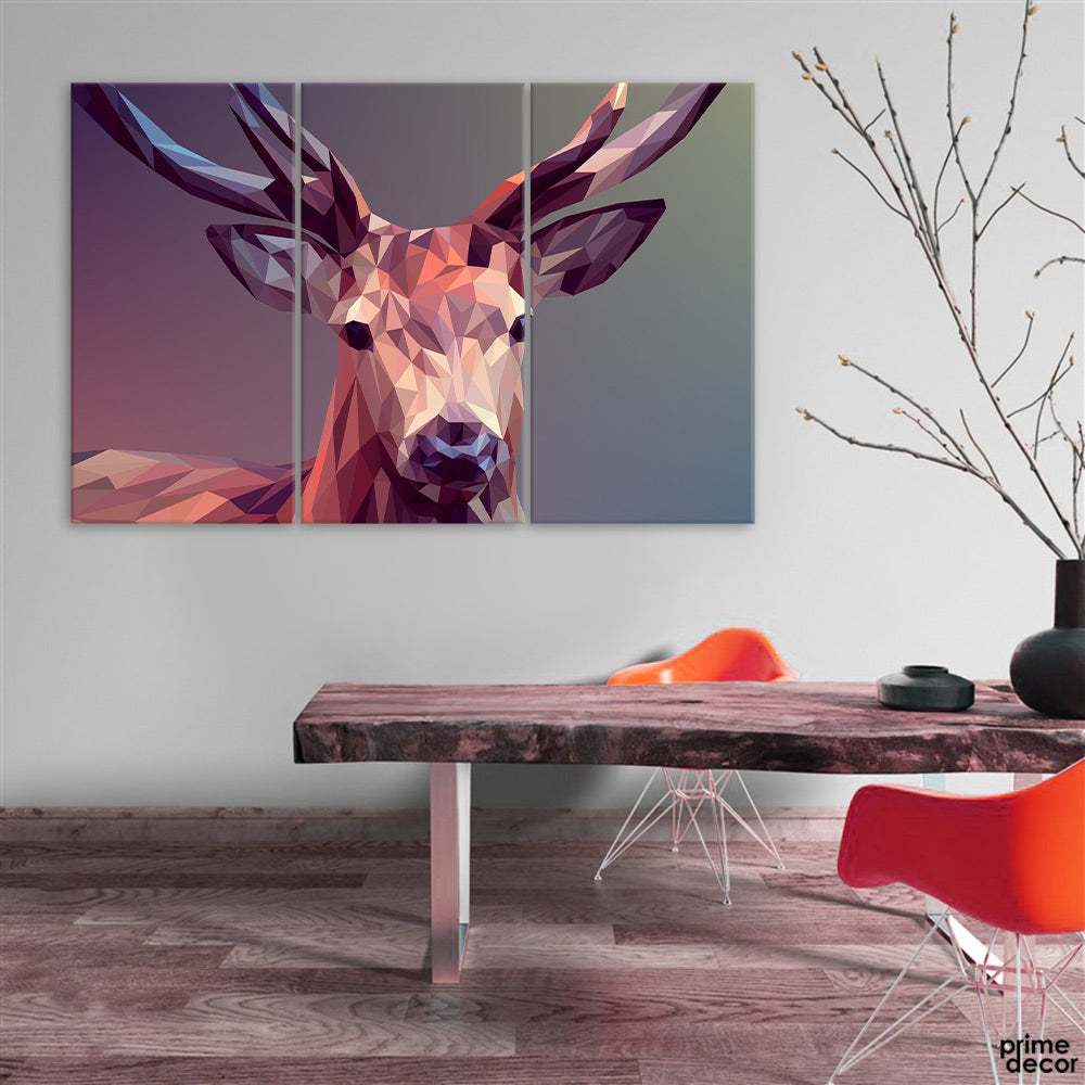 Row of Orange Boats | Landscape Wall Art - Prime Décor
