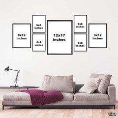 Aesthetic Pakistan Cricket Team (7 Panel) Cricket Wall Art - Prime Décor